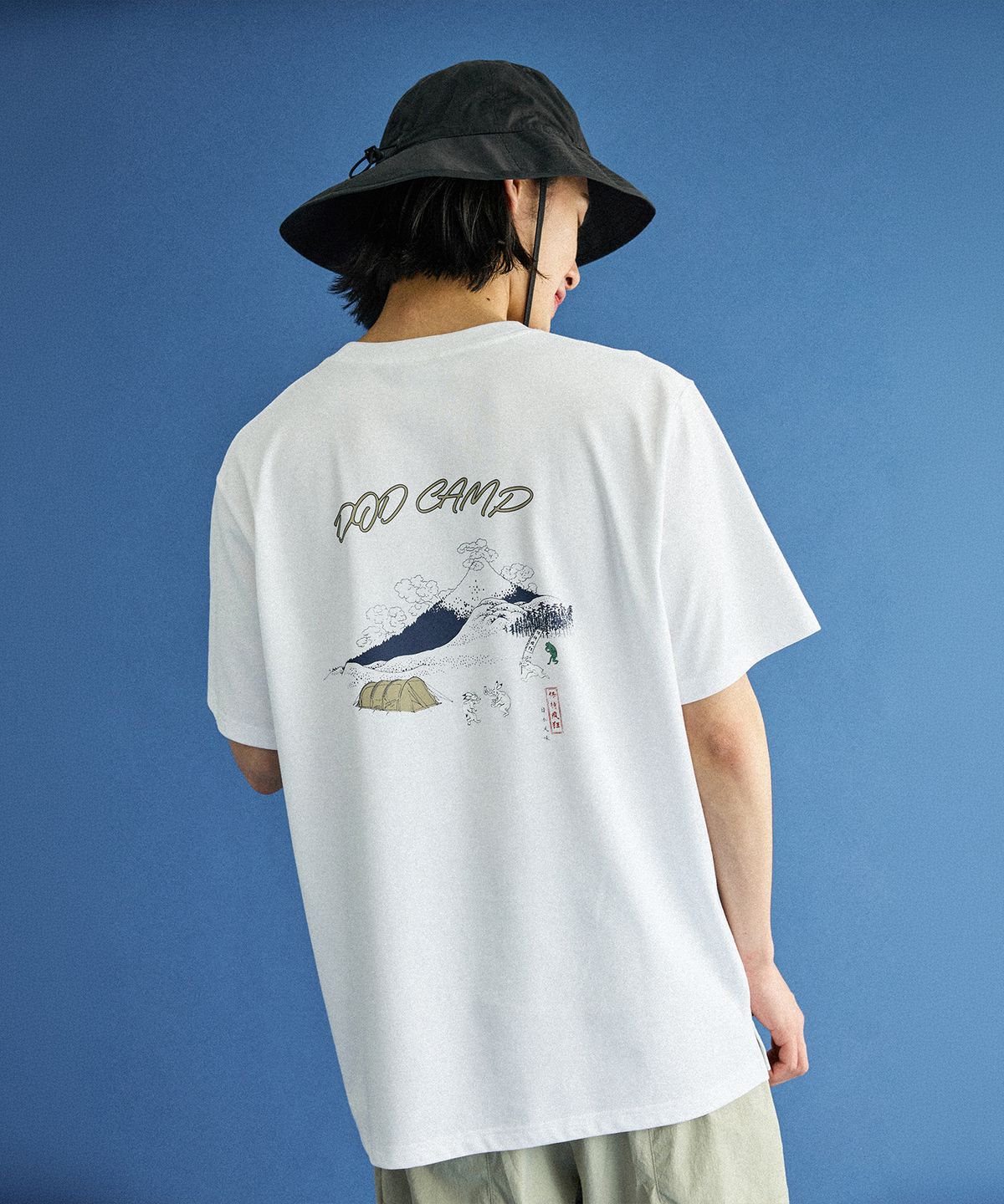 디오디(DOD) 토락원 가마보코 반팔 티셔츠(OFF WHITE 2)