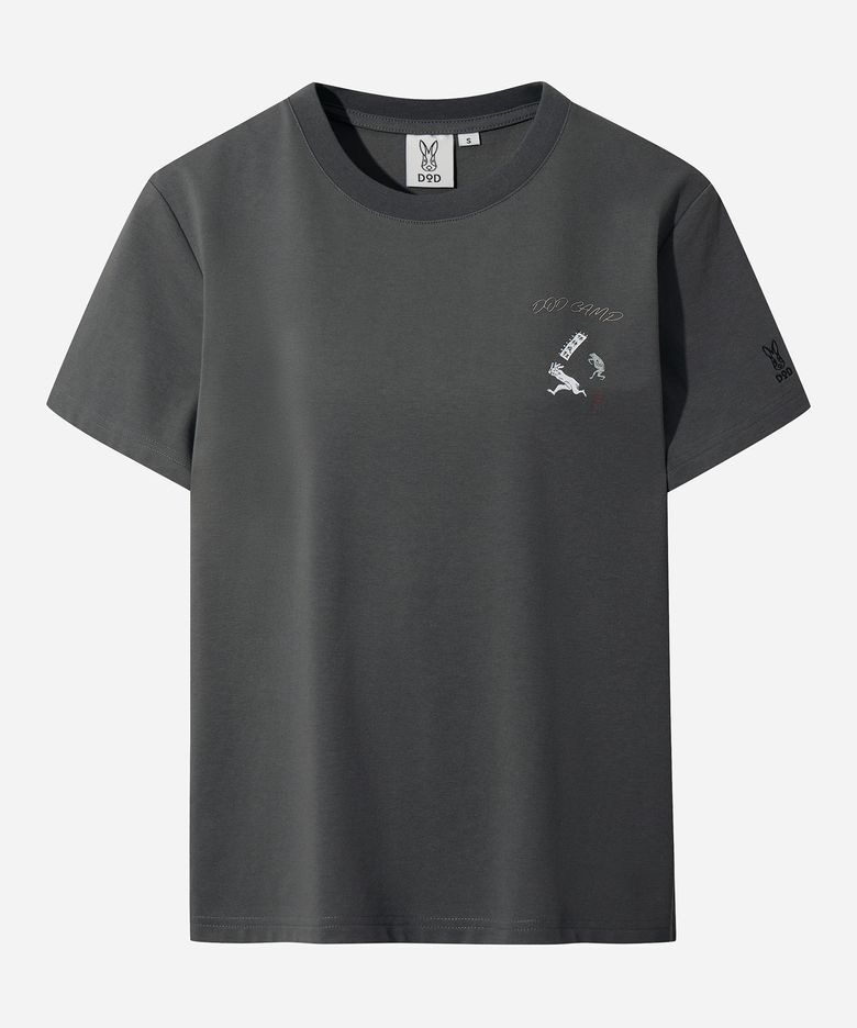 여성) 토락원 가마보코 반팔 티셔츠(DARK GREY)