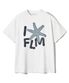 FLM 아플리케 티셔츠-화이트