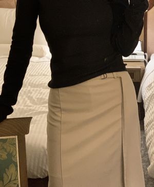 노에아 벨트 롱스커트