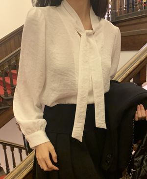 세나 타이 블라우스