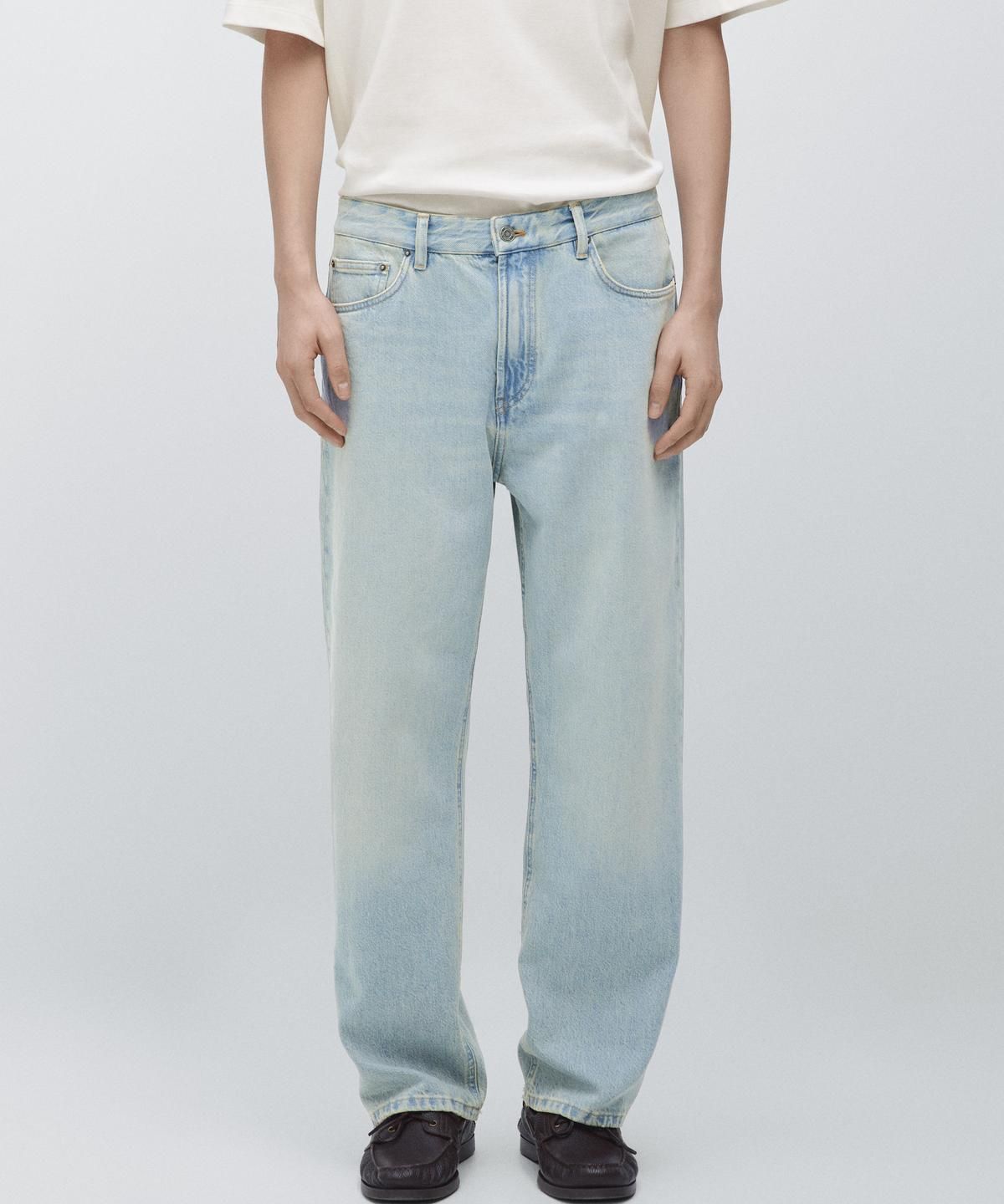 마시모두띠(MASSIMO DUTTI) 와이드 핏 진