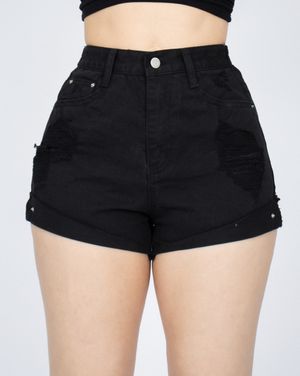 CS COTTON SHORTS-024 (BLACK)