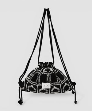 루미 스트링 미니 백팩 _ [시크 누아]