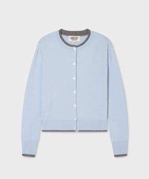 Layered R-neck Cardigan / WHCKG1296F