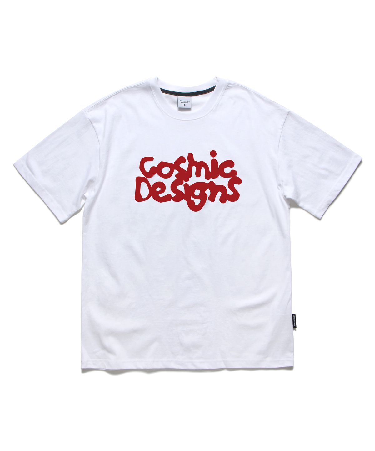 앱놀머씽(ABNORMALTHING) CD 오버핏 티셔츠 화이트 (CD T-SHIRT WHITE)