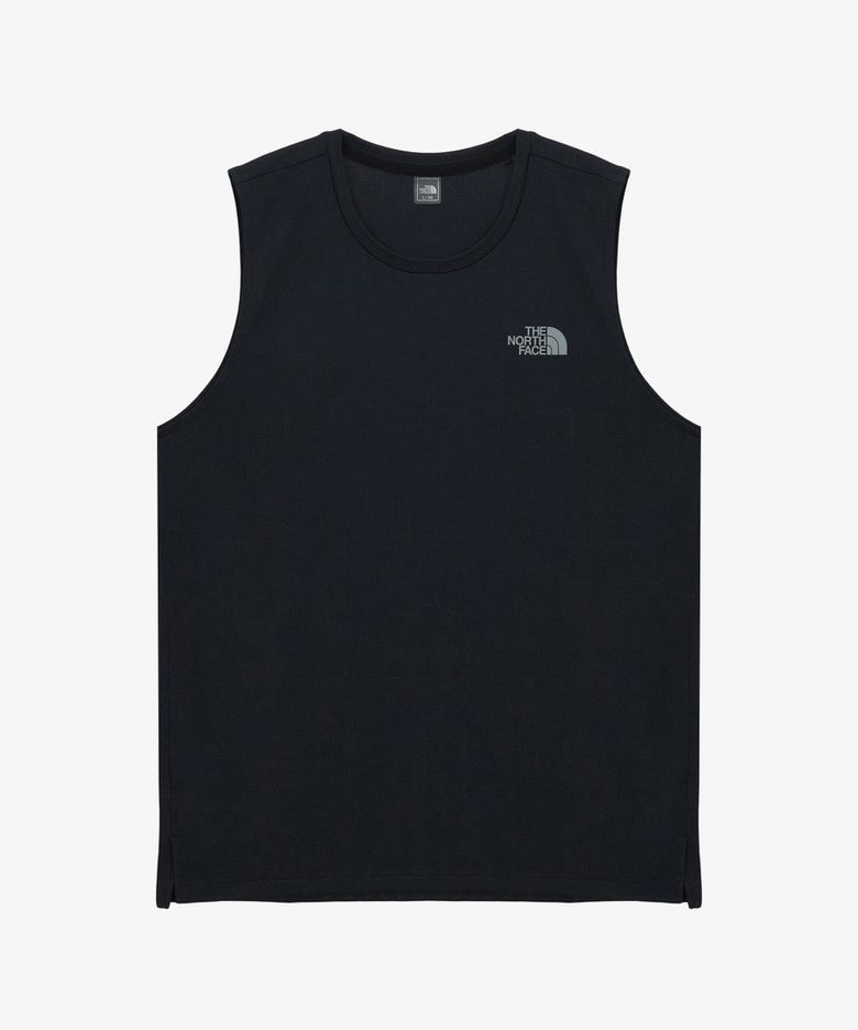 NT7VS01A 남성 TNF 런 슬리브리스 BLACK