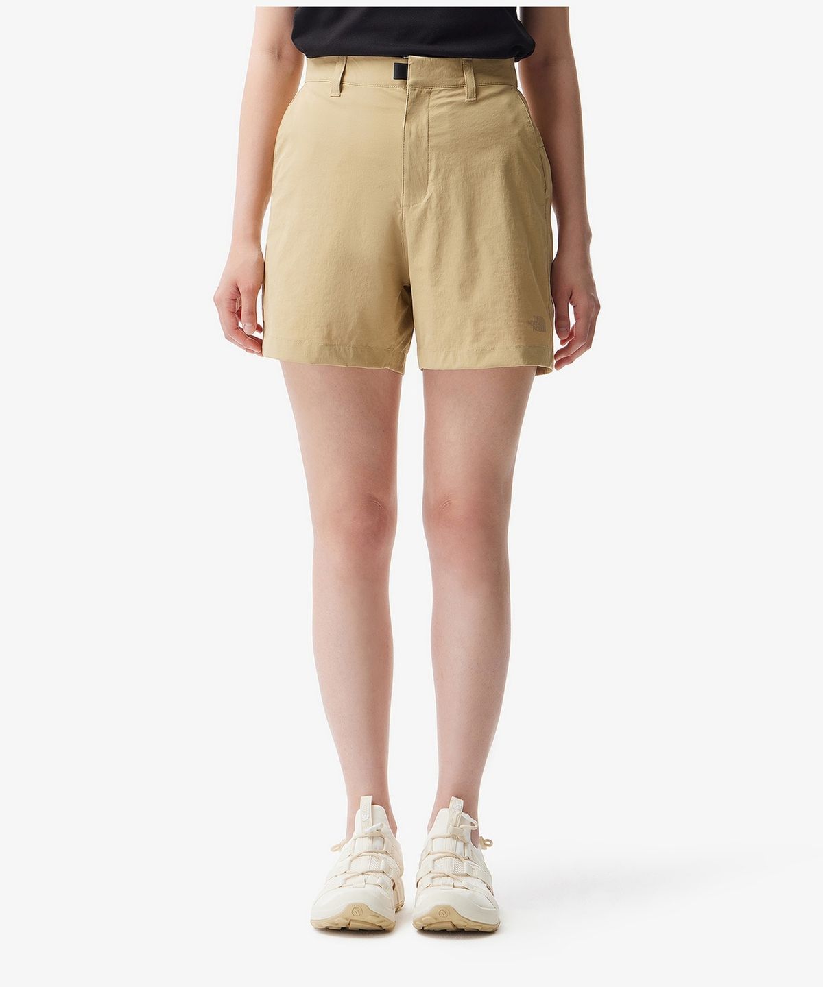 노스페이스(THE NORTH FACE) NS6NS49B 여성 베이신 쇼츠 5인치 BEIGE