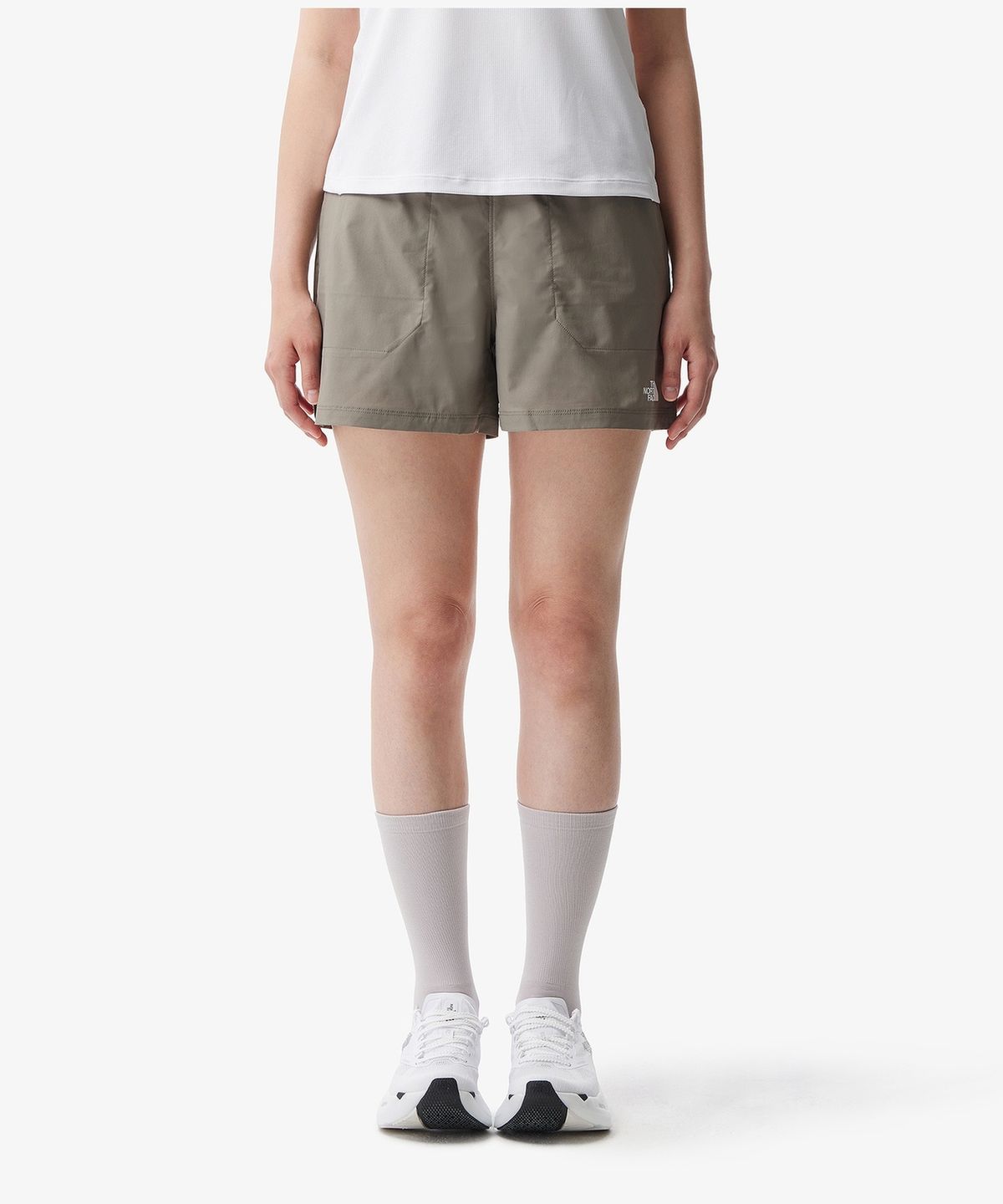 노스페이스(THE NORTH FACE) NS6NS34C 여성 데이트레인 쇼츠 BEIGE BROWN