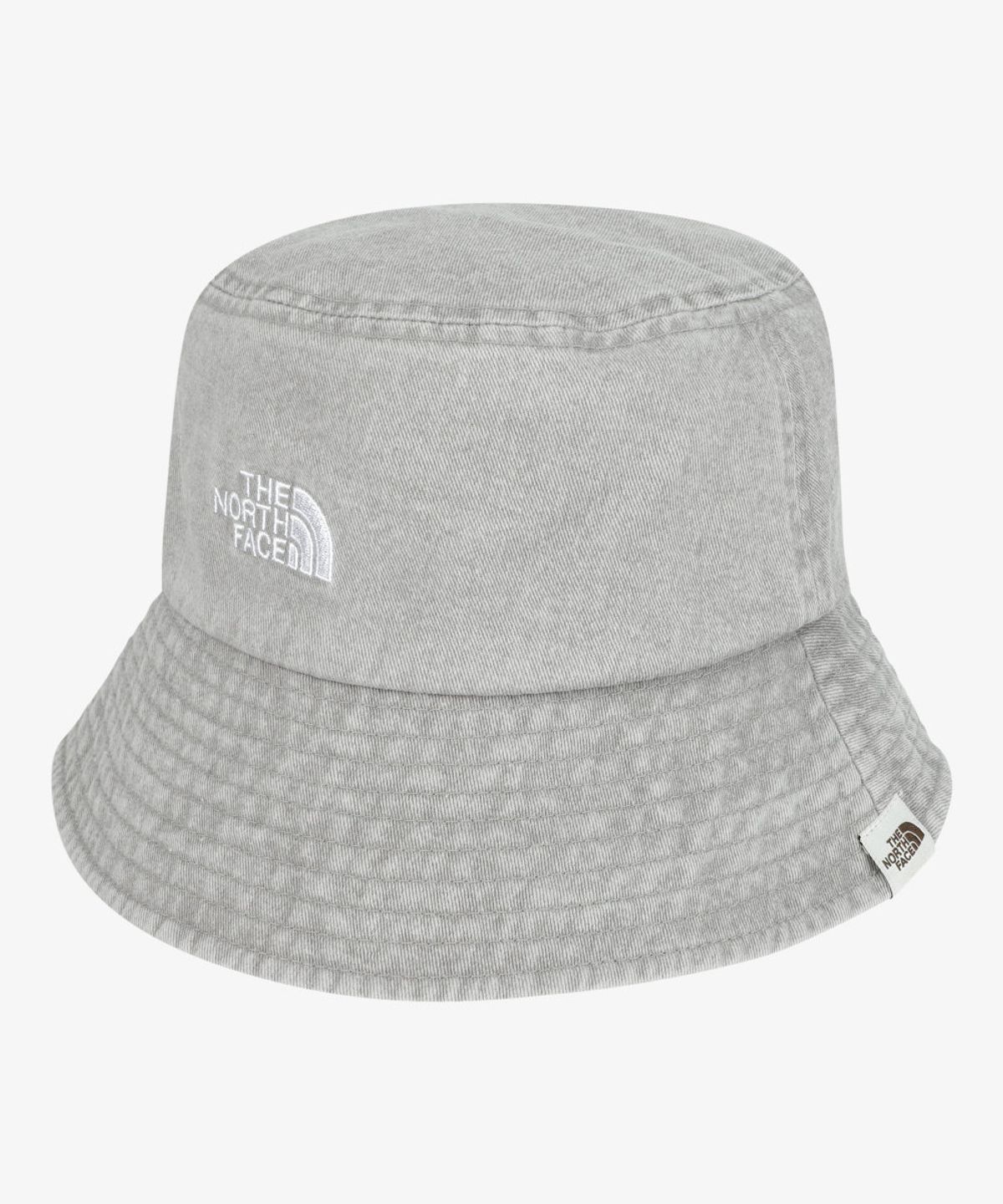 노스페이스(THE NORTH FACE) NE3HS00L 화이트라벨 로고 버킷 햇 GRAY