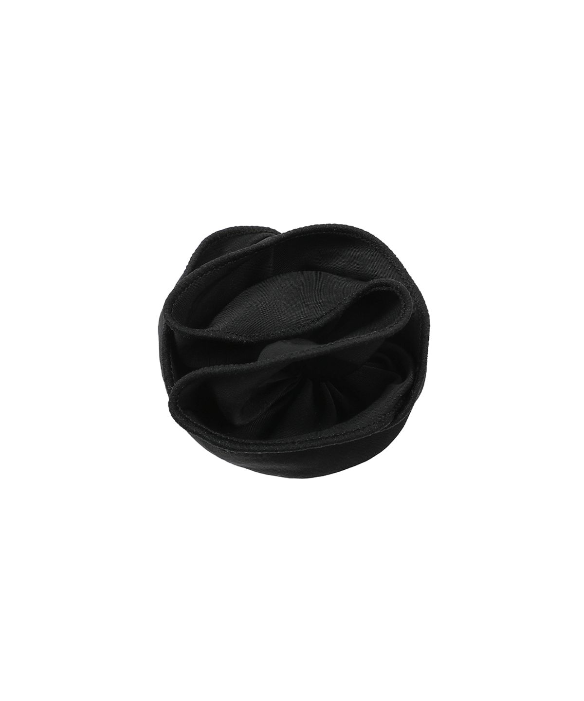 앤어애쉬(ANDAASH) Nylon flower corsage BLACK