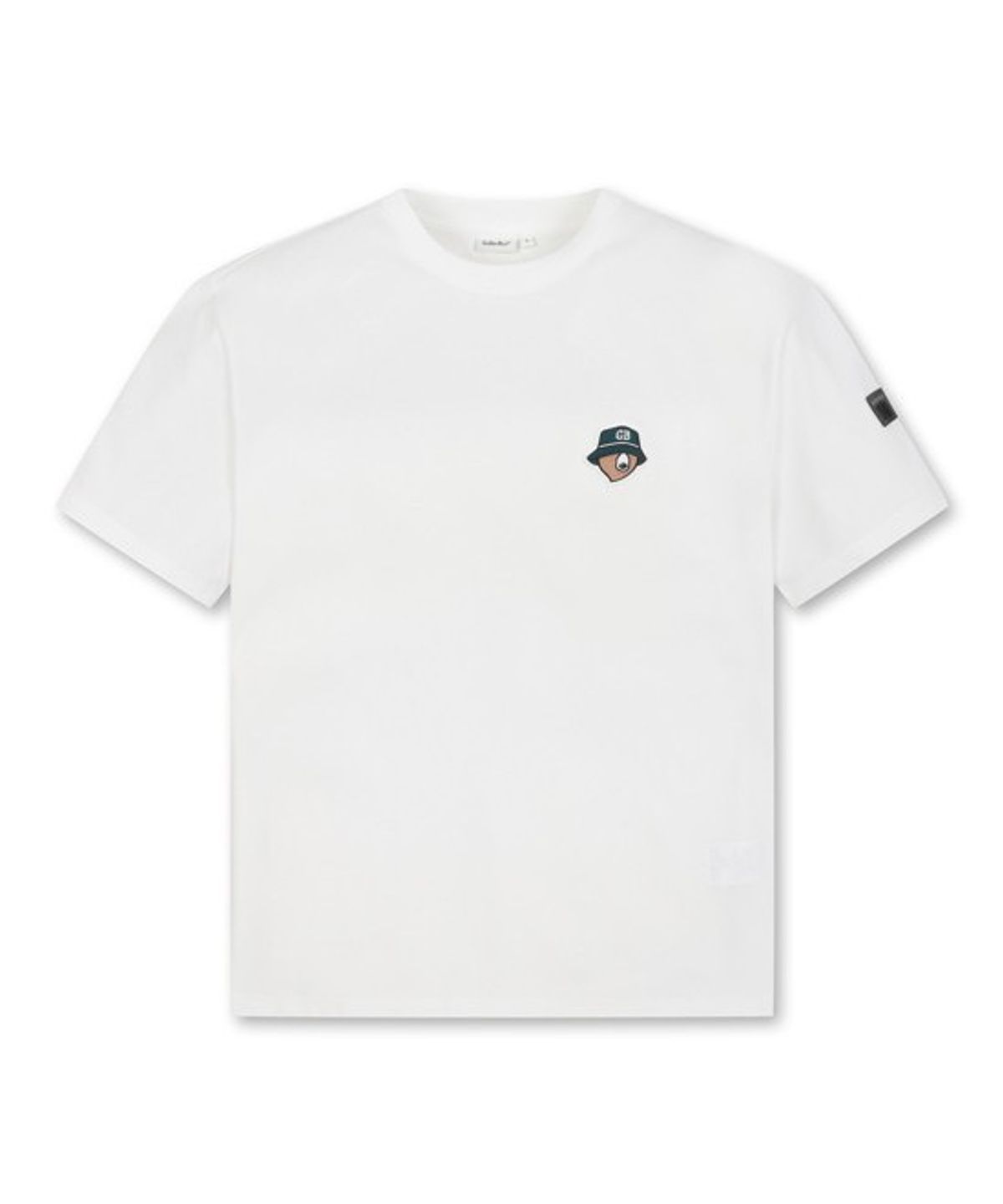 골든베어(GOLDEN BEAR) (M) Back Graphic Crew-neck T-shirt G4TAM26441WHX