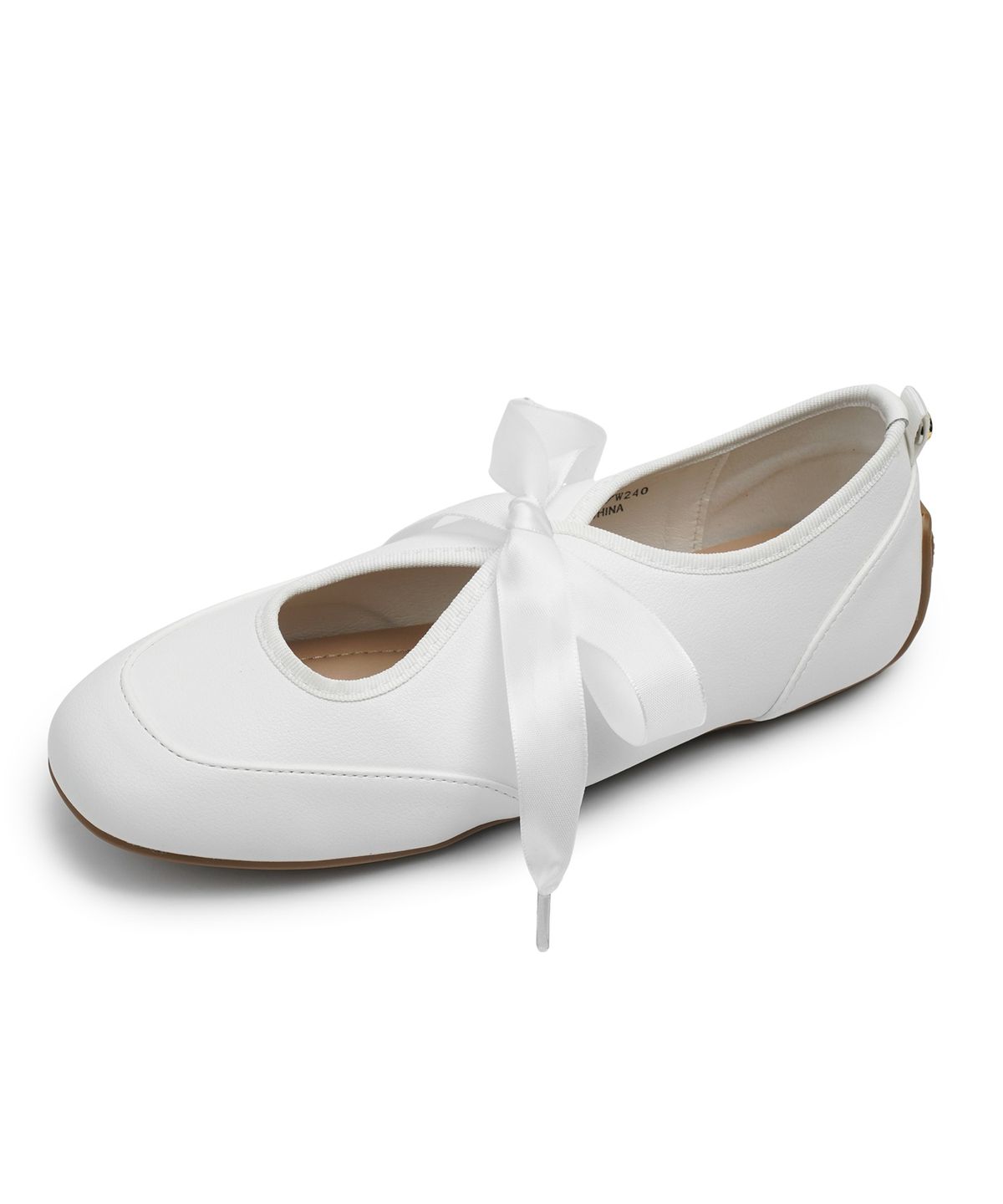 베어파우(BEARPAW) HEDY 레이스업플랫 화이트 (K2965084RA-W)