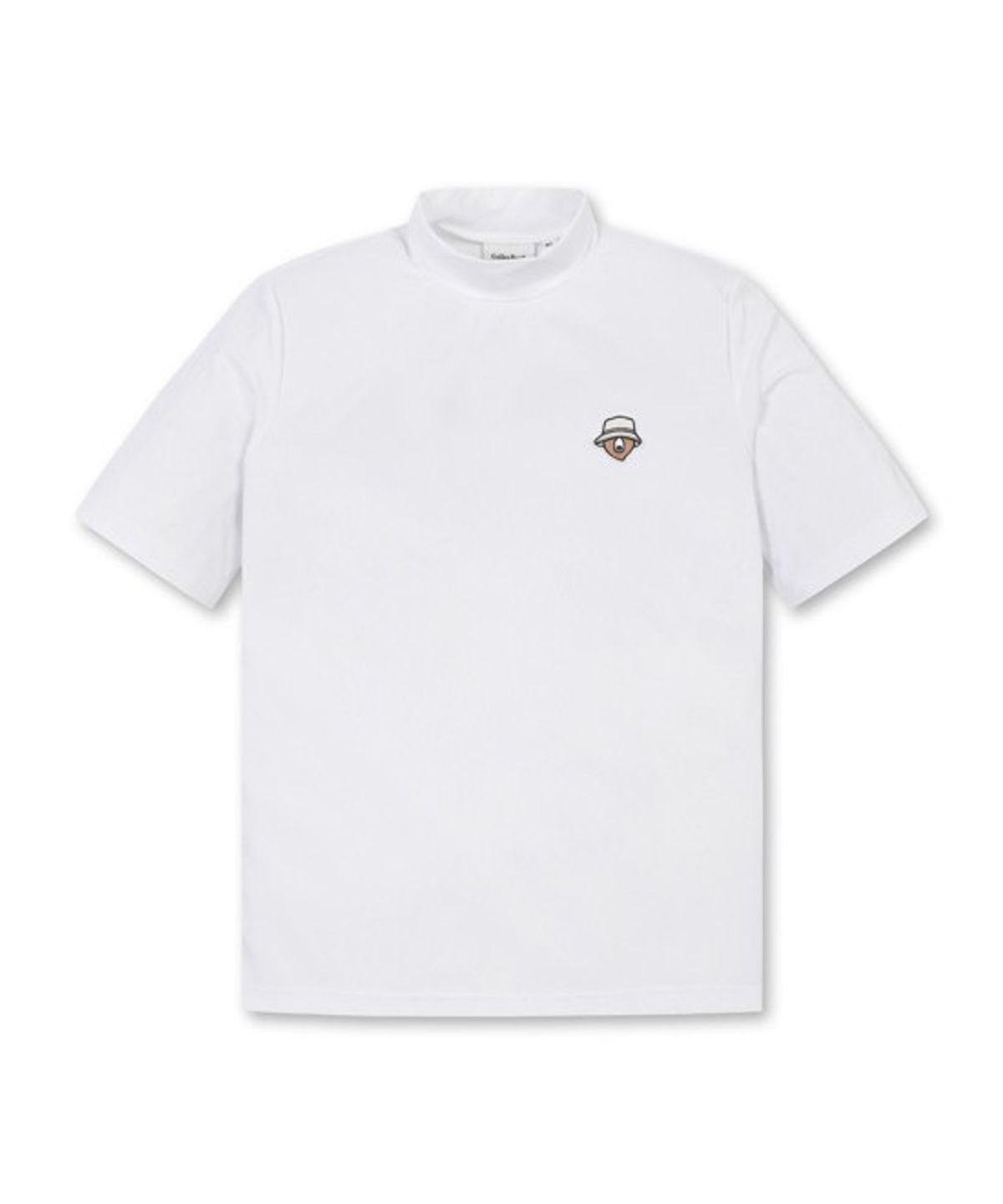 골든베어(GOLDEN BEAR) (W) Mock-neck Short Sleeve T-shirt G5TAM26301WHX