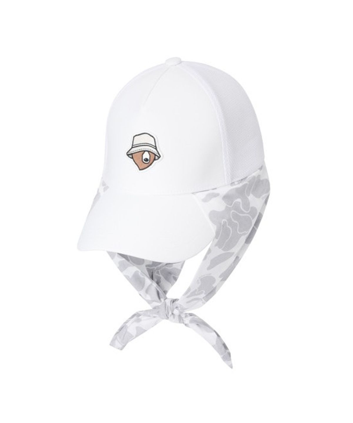 골든베어(GOLDEN BEAR) (U) Scarf Ball Cap G6RAX26361WHX