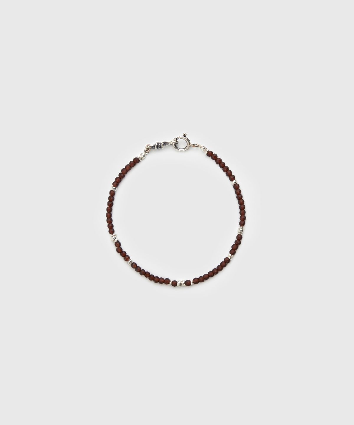 유스(YOUTH) Thin Beads Bracelet - Brown