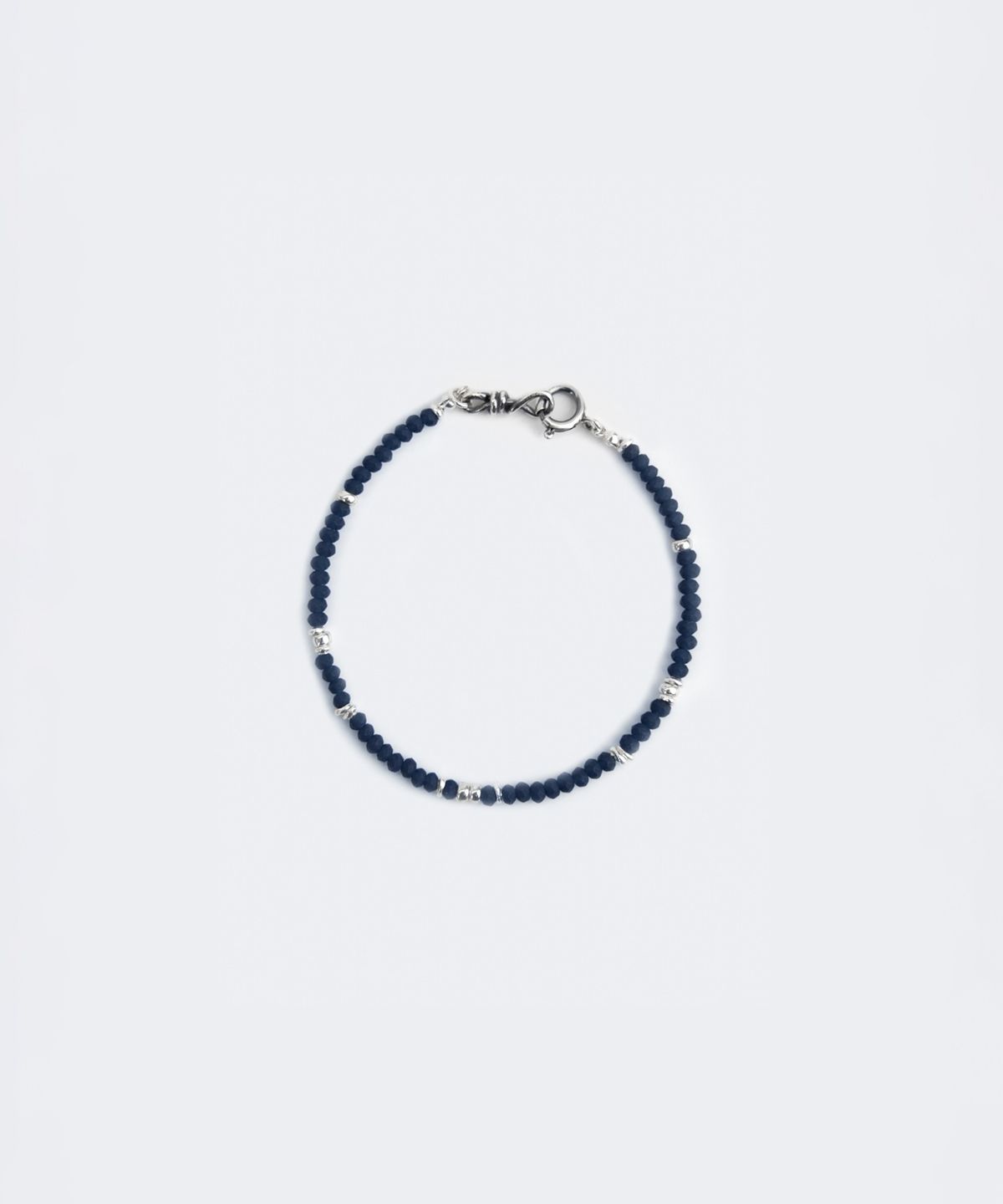 유스(YOUTH) Thin Beads Bracelet - Navy