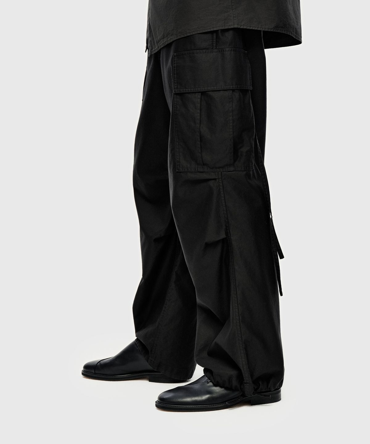유스(YOUTH) Moleskin M-65 Cargo Pants - Black