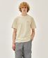 AEROCOOL SMALL CLASSIC LOGO TEE beige
