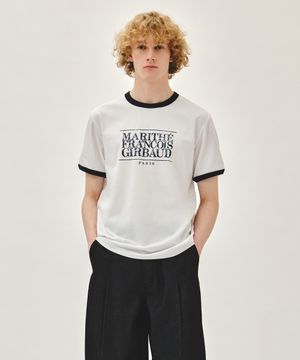 AEROCOOL CRACK CLASSIC LOGO RINGER TEE white