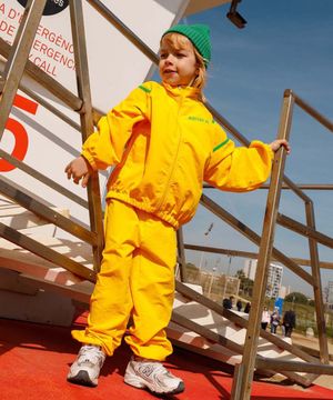 [SET] 트레이닝 바람막이 & 바지 상하 셋업 _노랑