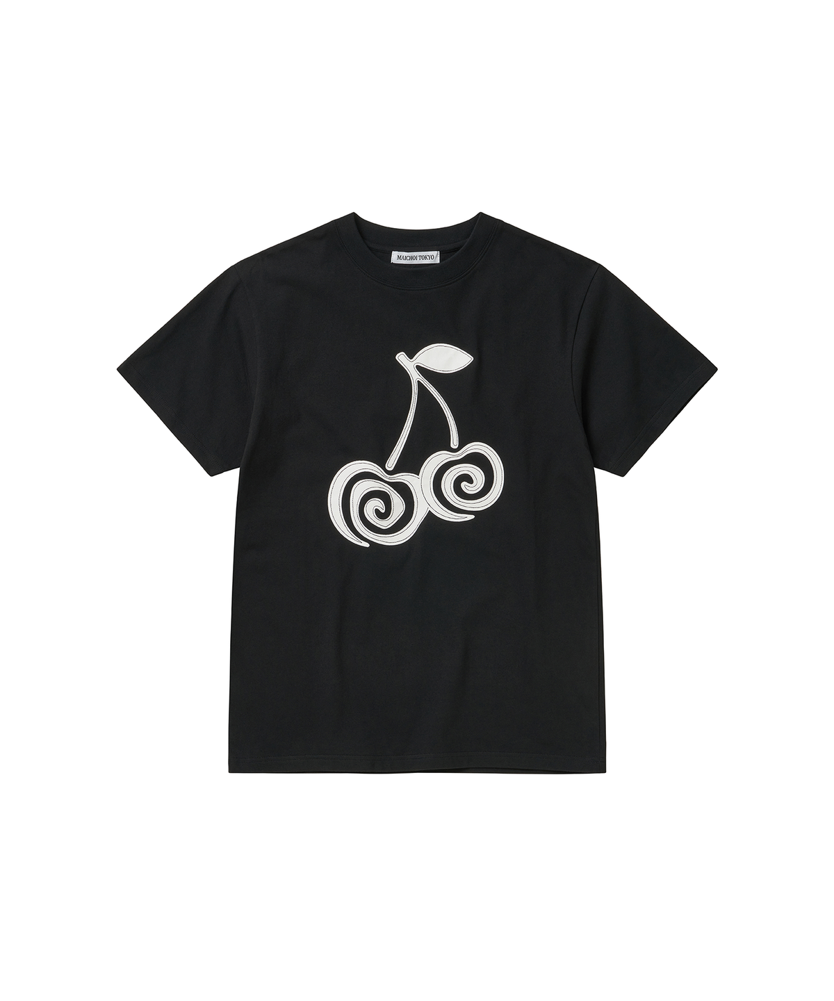 마이초이도쿄(MAICHOI TOKYO) MAICHOI Essential Cherry T-Shirt Black