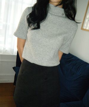 히브 울 반팔 티셔츠