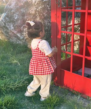 쪼꼬미의 일상은 매일 귀여울테죠 - 아기 조거팬츠