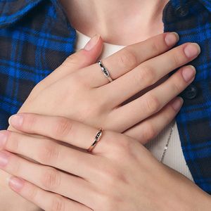 타이니 스마일 오픈 반지