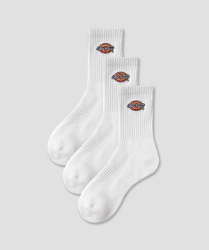 [3PACK] 트리 로고 삭스 White