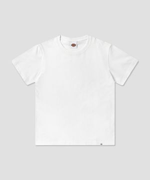 베이직 크롭 티셔츠 White