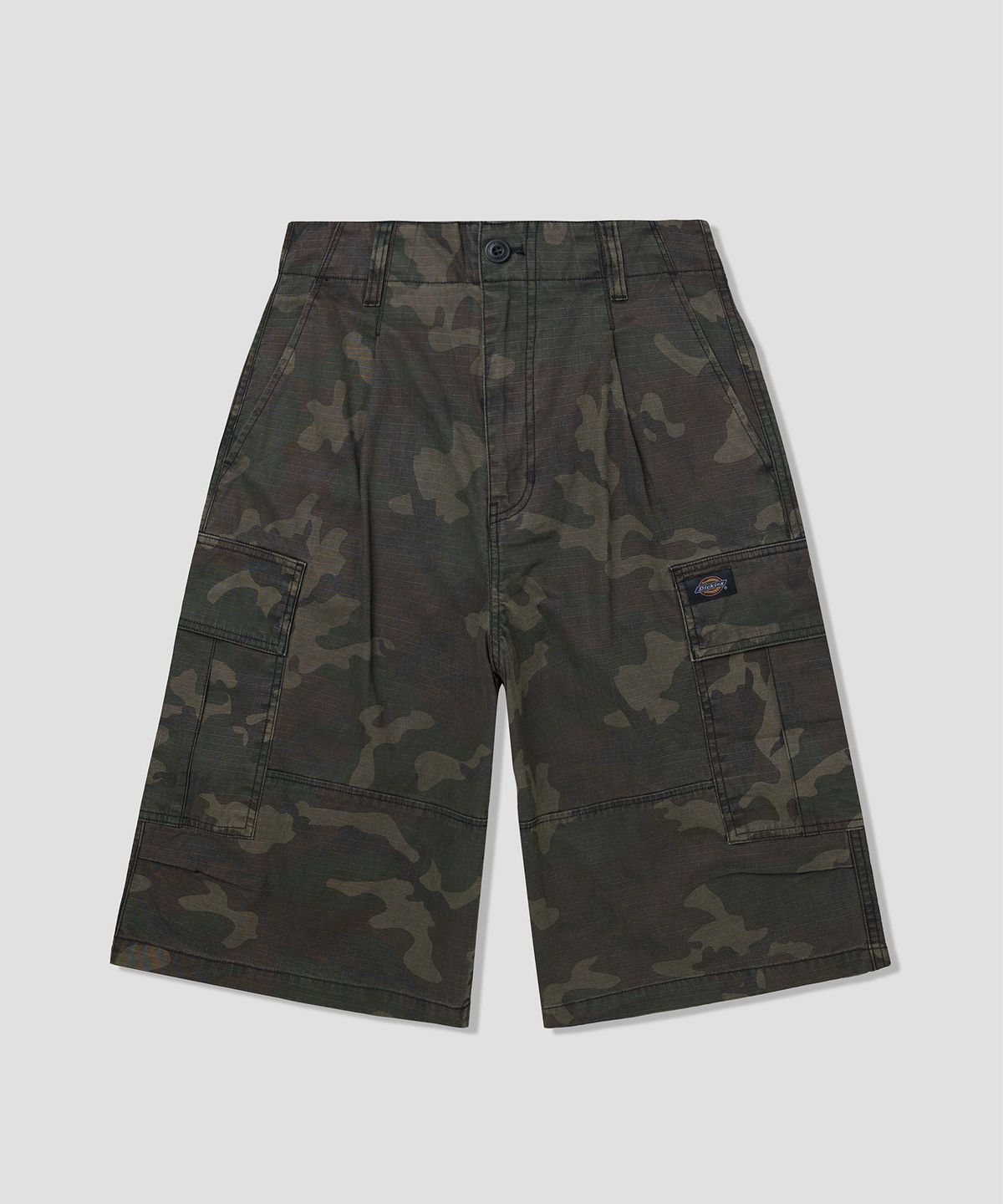 디키즈(DICKIES) 워시드 트윌 카고 쇼츠 Dyed Camo