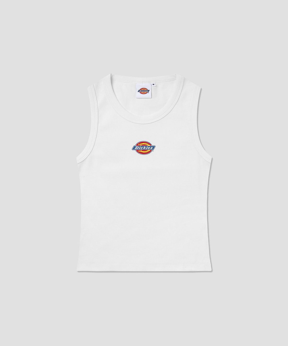 디키즈(DICKIES) 슬림핏 트리 로고 슬리브리스 White