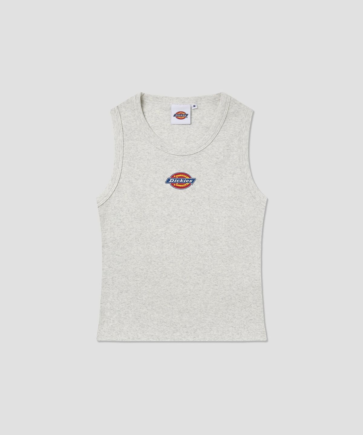 디키즈(DICKIES) 슬림핏 트리 로고 슬리브리스 Oatmeal