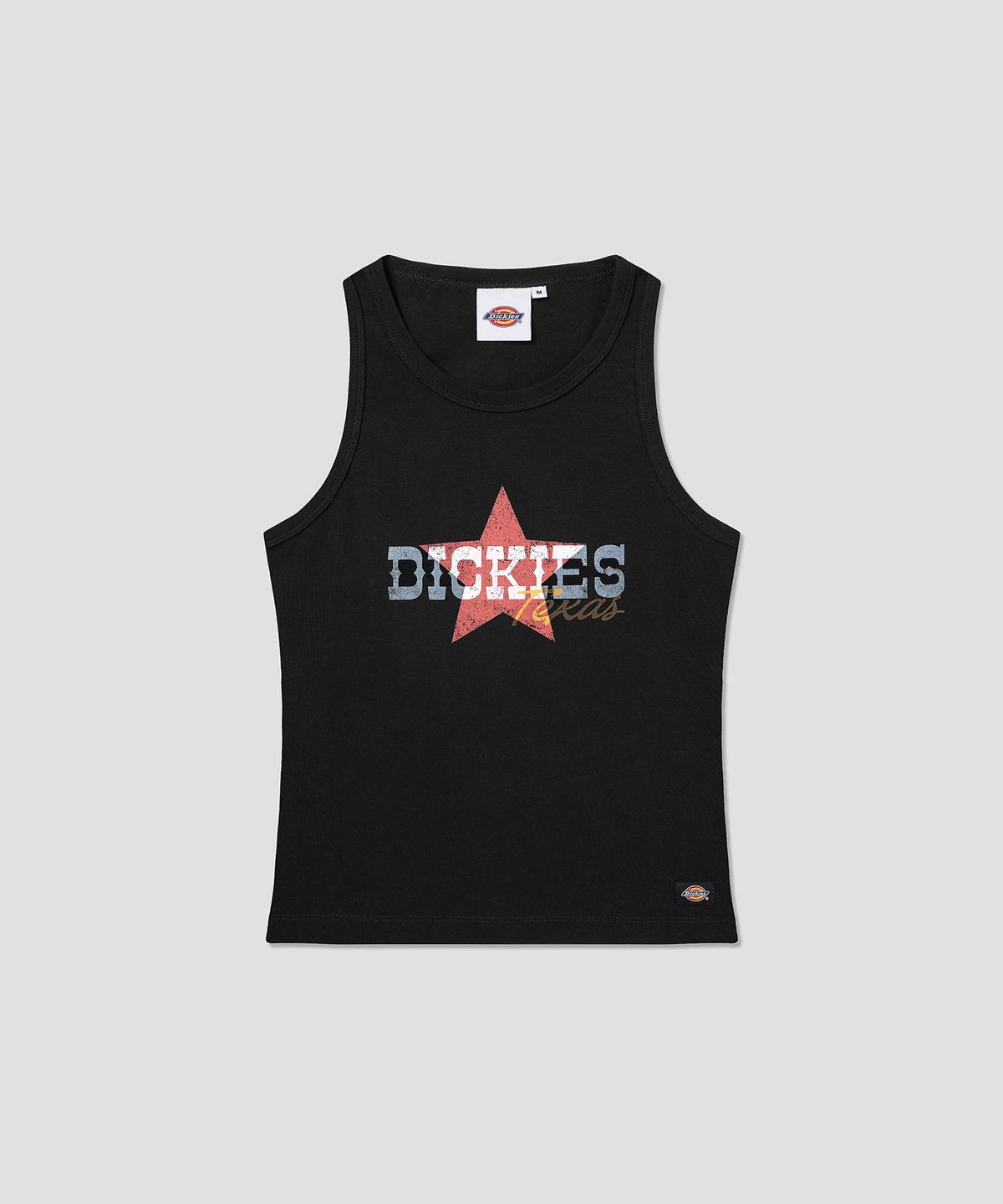 디키즈(DICKIES) 론스타 슬리브리스 Black
