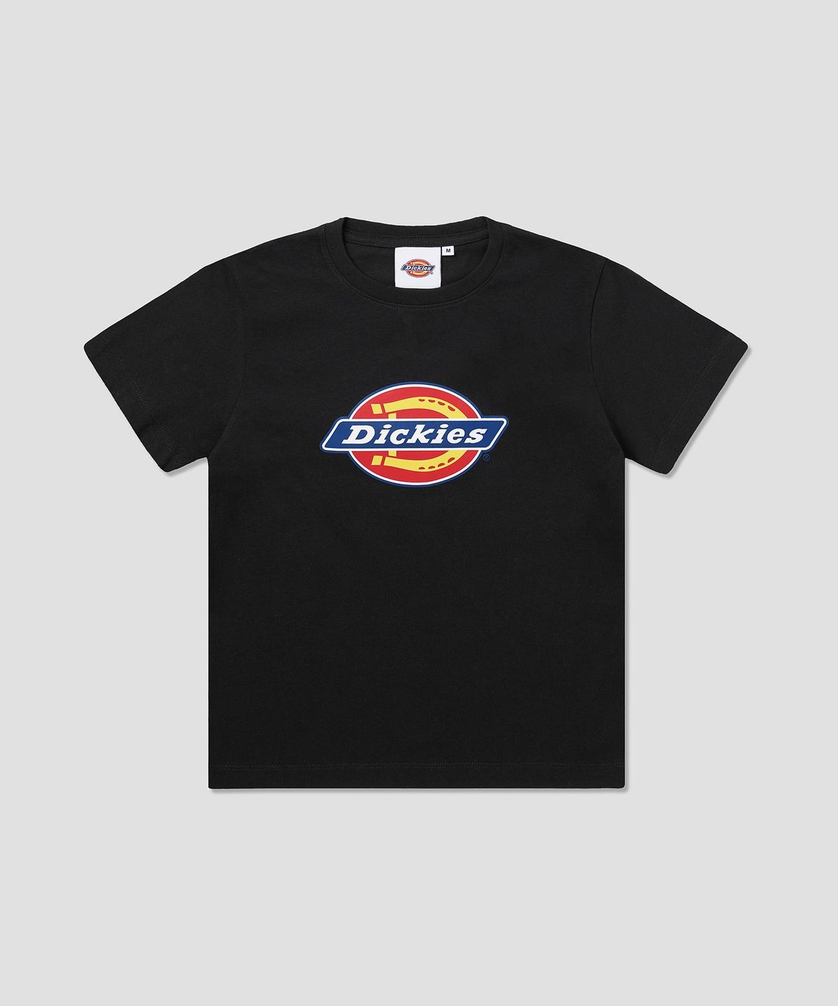 디키즈(DICKIES) 슬림핏 트리 로고 티셔츠 Black