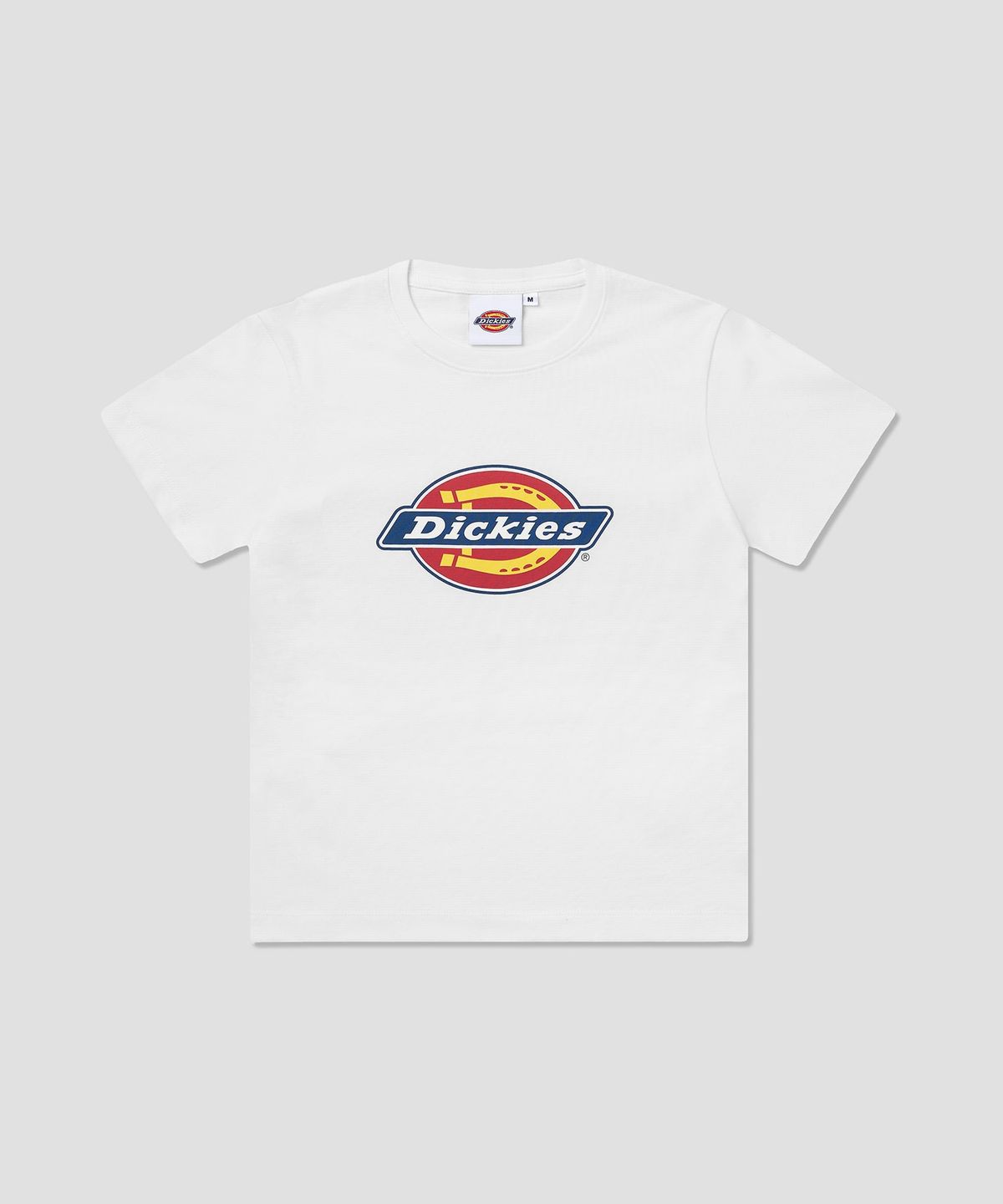 디키즈(DICKIES) 슬림핏 트리 로고 티셔츠 White