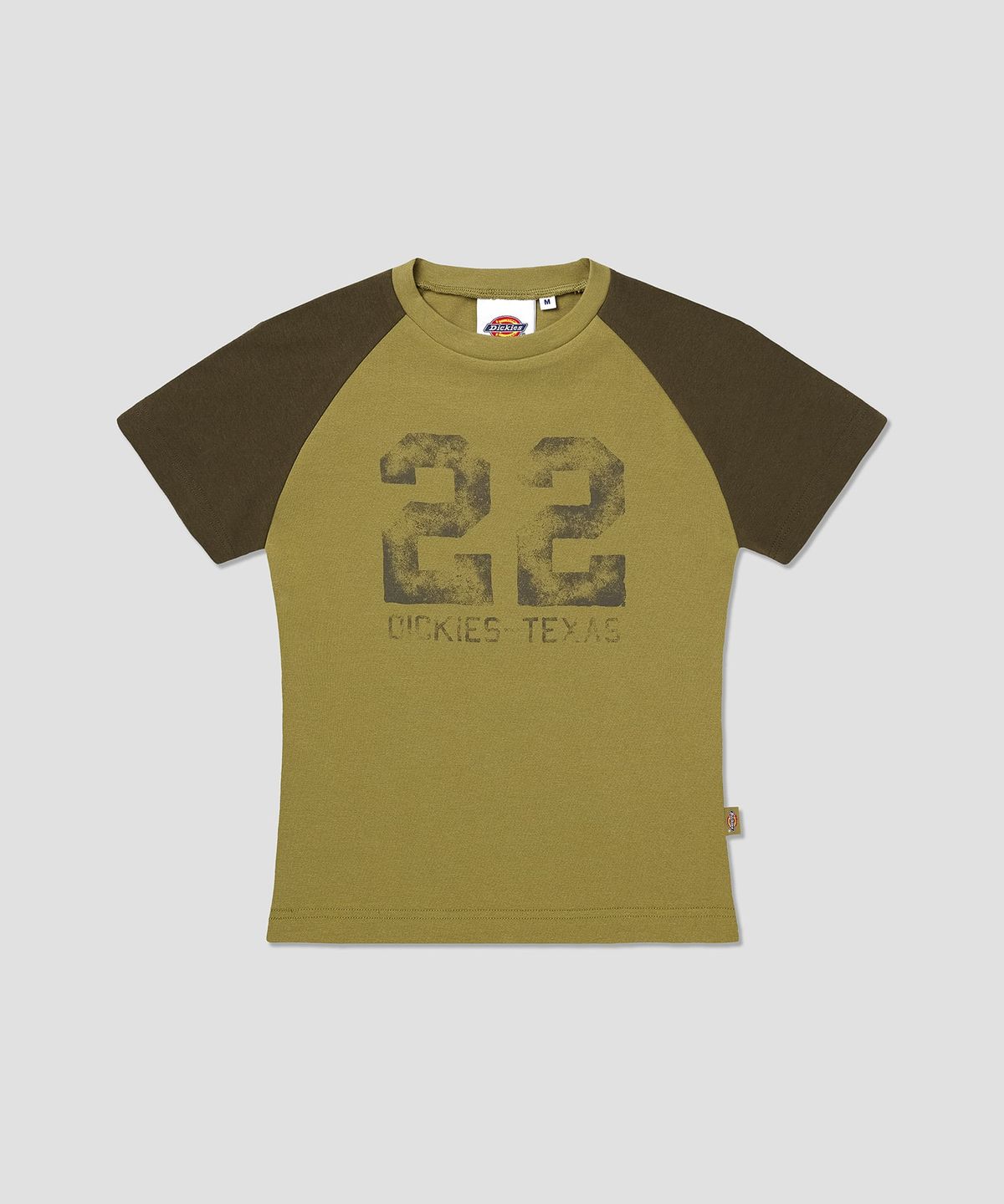 디키즈(DICKIES) 1922 텍사스 래글런 티셔츠 Olive