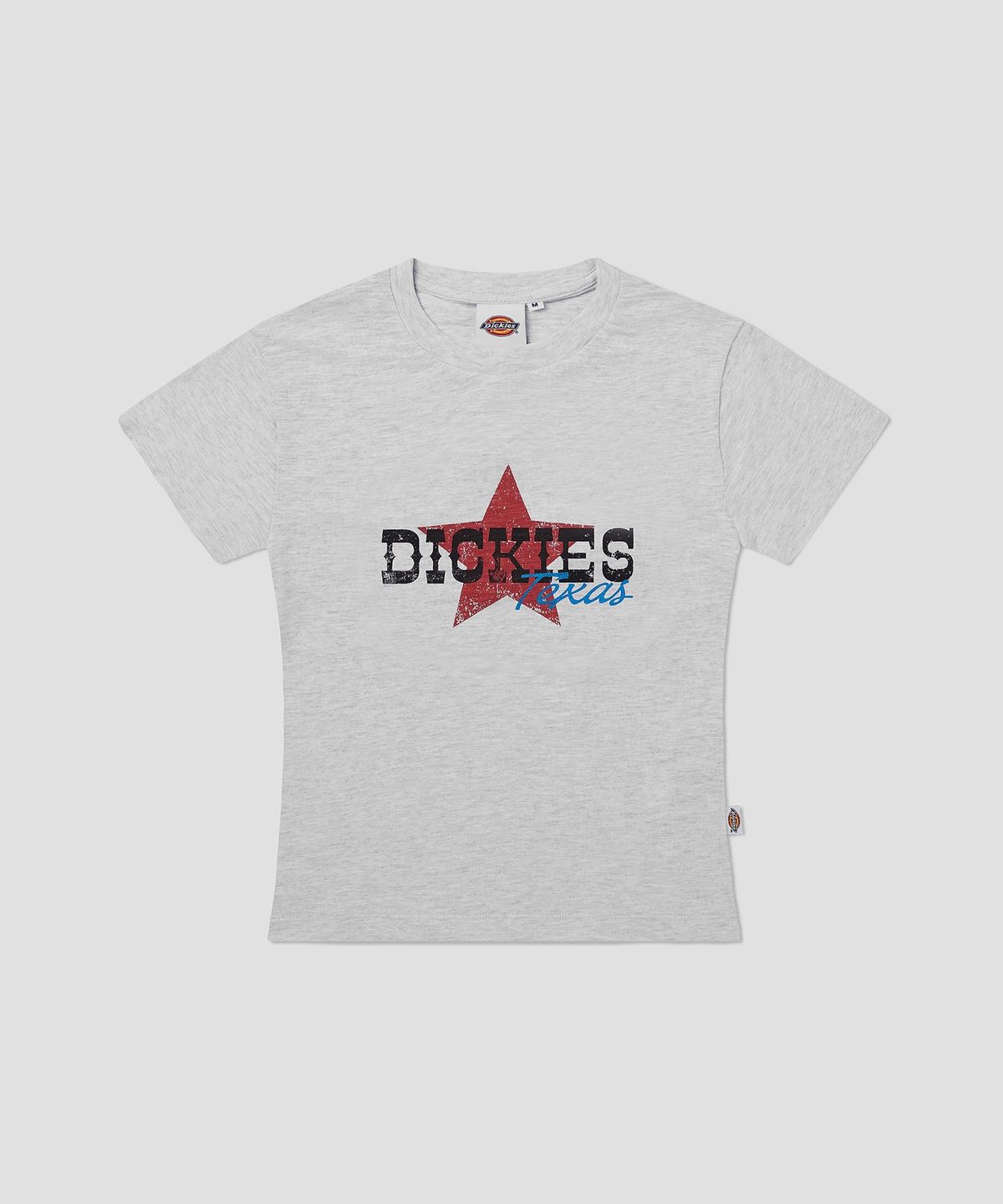 디키즈(DICKIES) 론스타 슬럽 티셔츠 White Melange