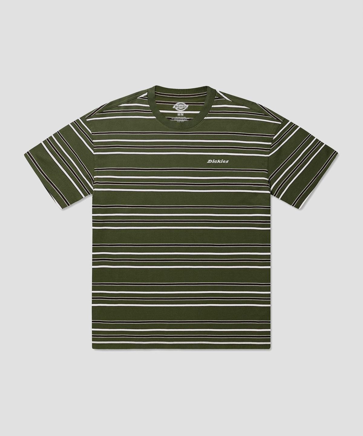 디키즈(DICKIES) 이스트 리버티 스트라이프 티셔츠 Cypress