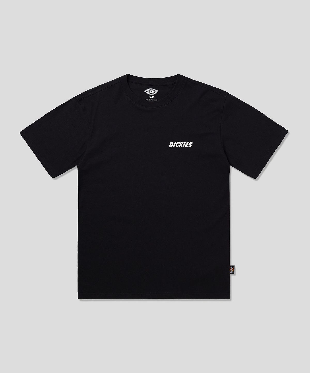 디키즈(DICKIES) 드라이 릿지 티셔츠 Black