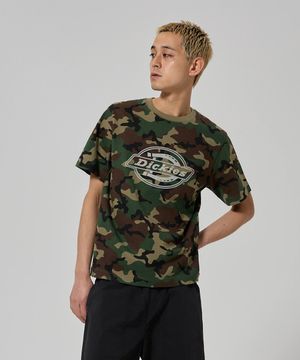 모노 로고 티셔츠 Camo