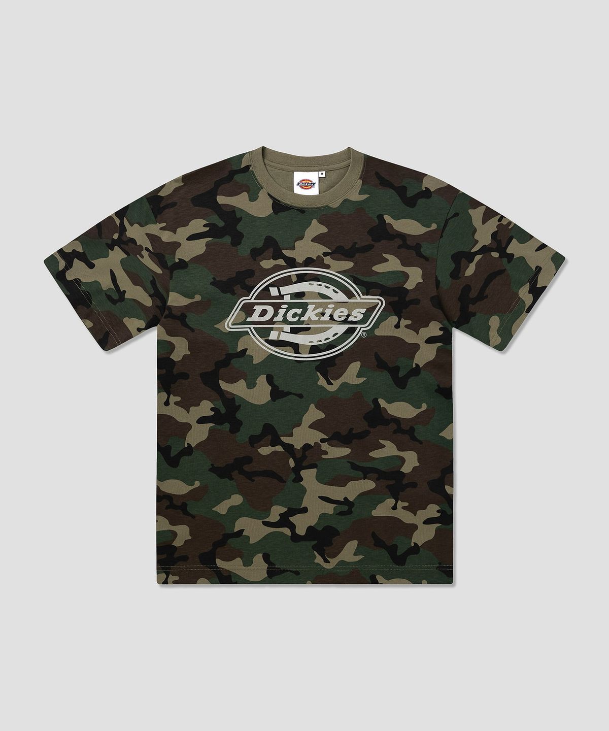 디키즈(DICKIES) 모노 로고 티셔츠 Camo