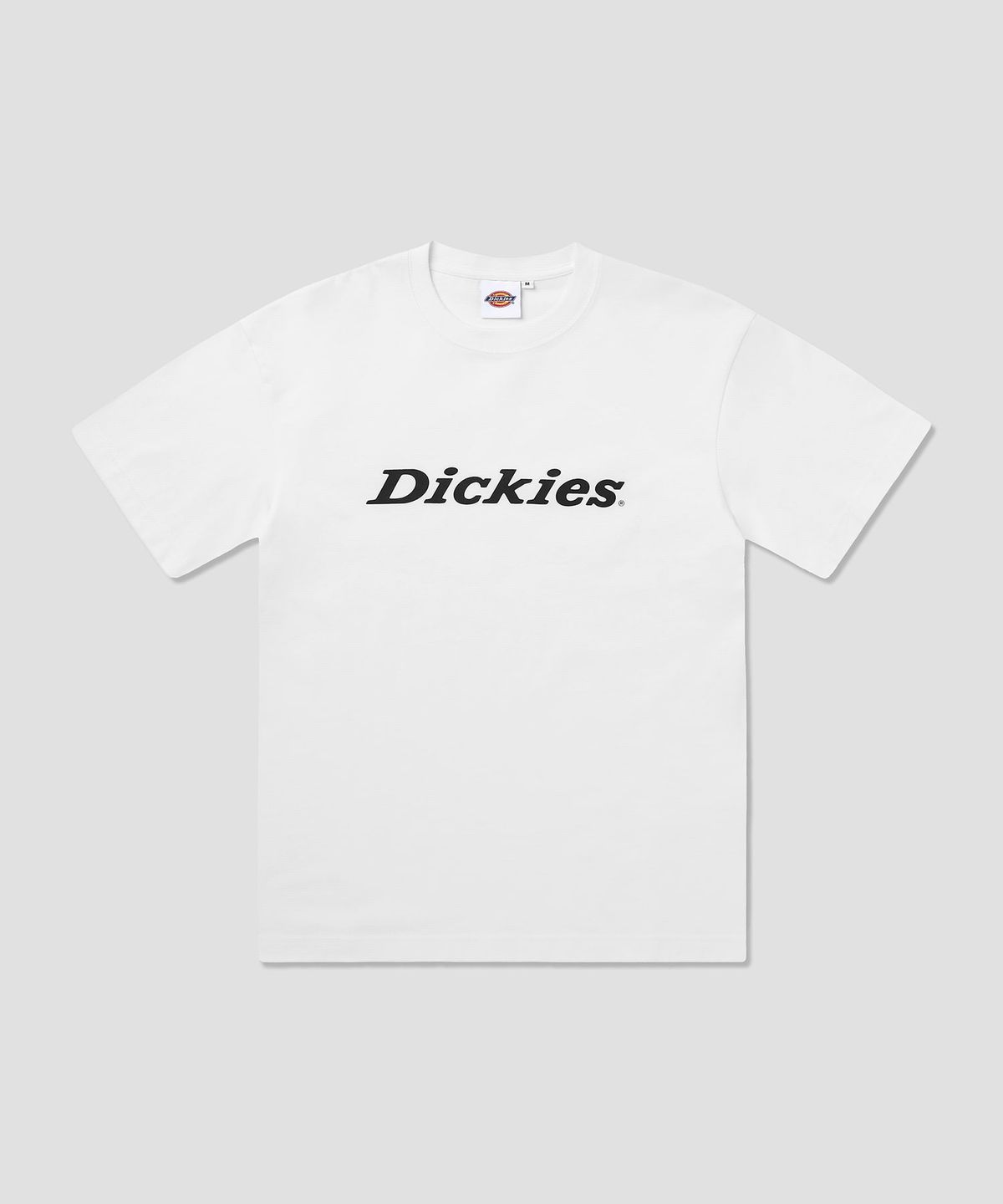 디키즈(DICKIES) 폰트 로고 티셔츠 White