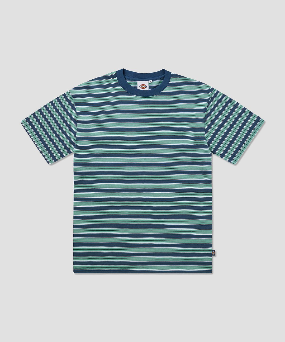 디키즈(DICKIES) 멀티 스트라이프 티셔츠 Mint