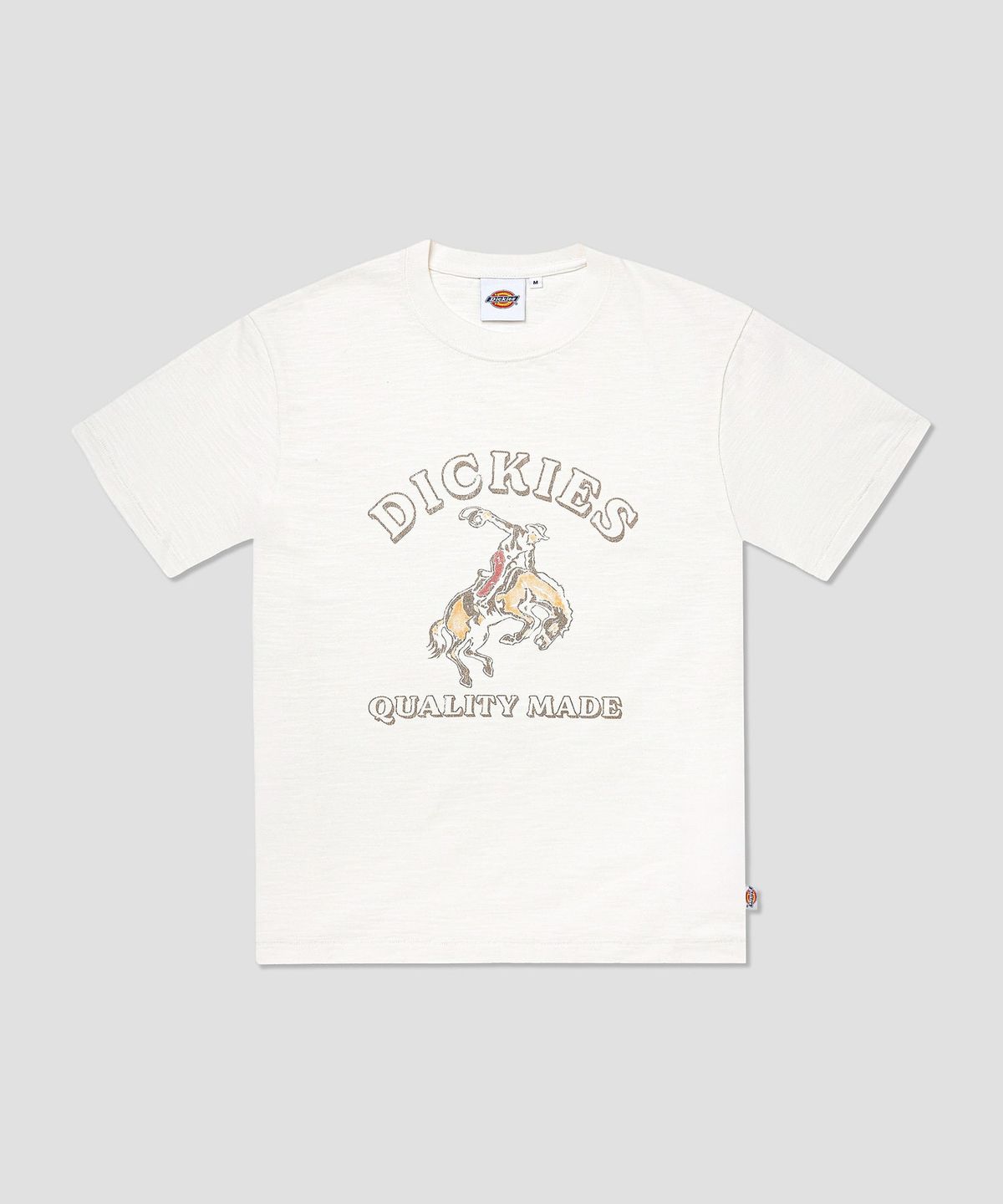 디키즈(DICKIES) 로데오 슬럽 티셔츠 White