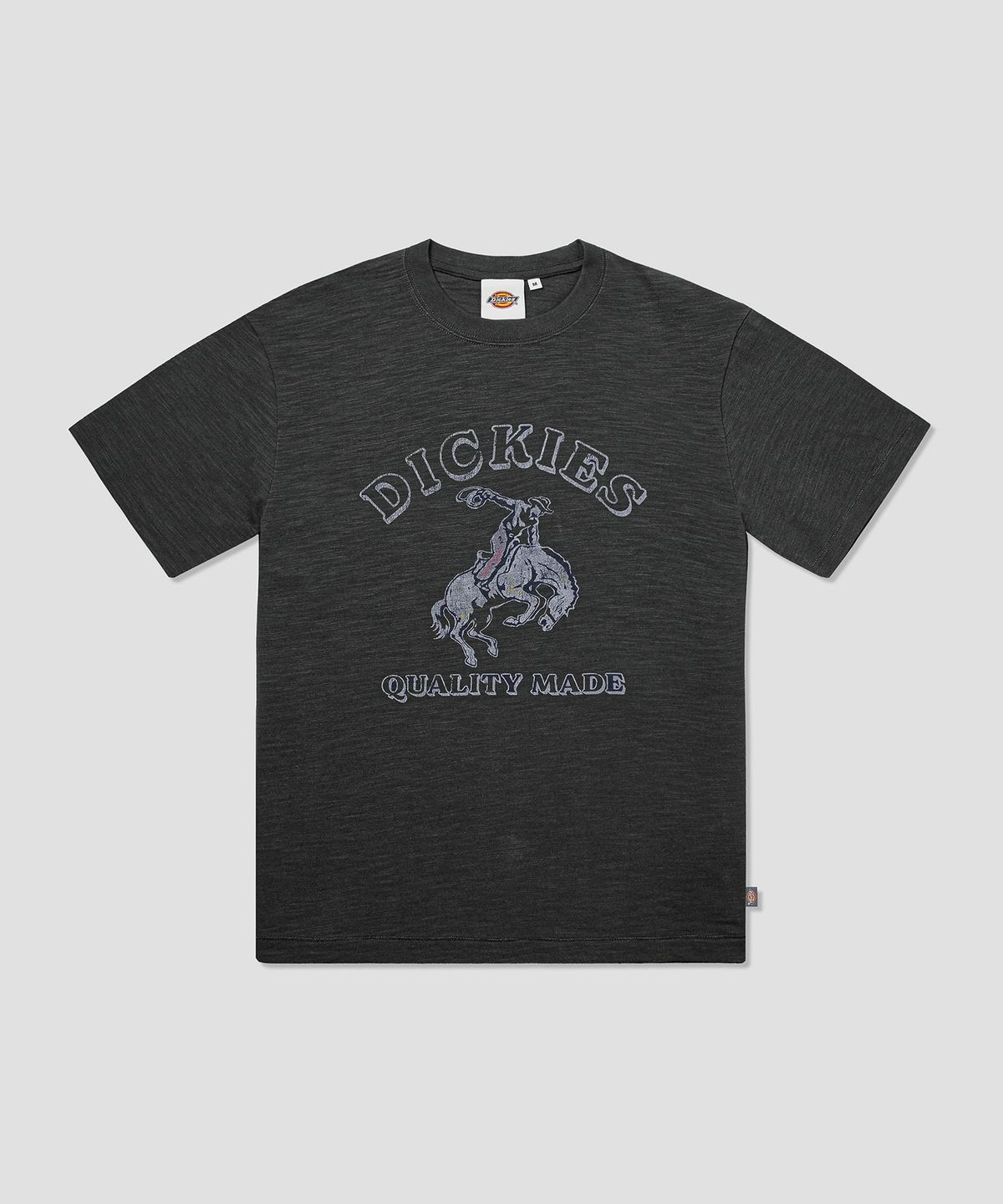디키즈(DICKIES) 로데오 슬럽 티셔츠 Charcoal