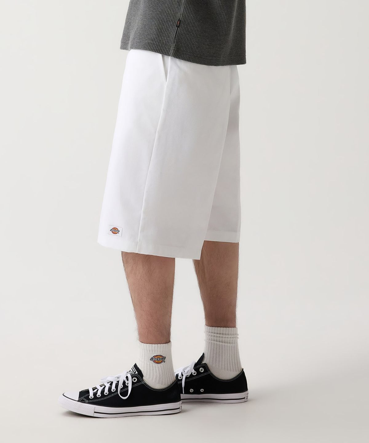 디키즈(DICKIES) 42283 루즈핏 워크쇼츠 White