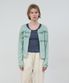 SHEER FRILL CARDIGAN_MINT