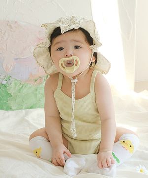 우리 아가의 귀욤뽀짝함은 지금이에요 - 아기 골덴 바디슈트